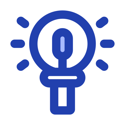 ランプの装飾 Generic Blue icon