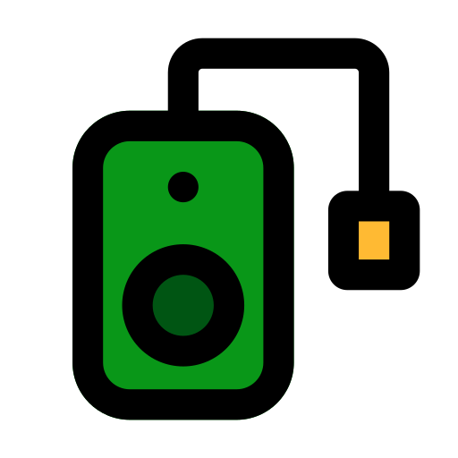 pompa powietrza Generic Outline Color ikona