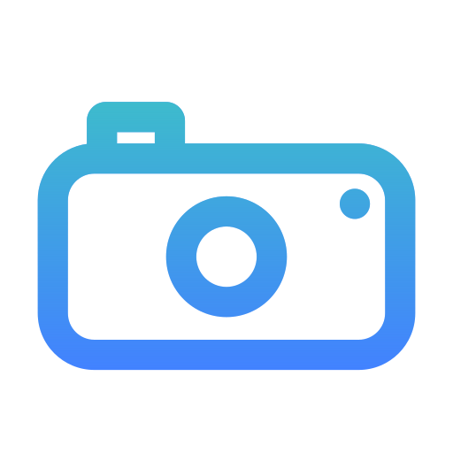Цифровая камера Generic Gradient иконка