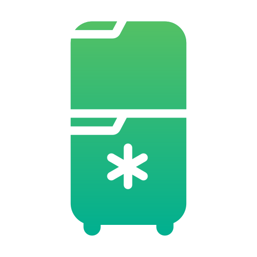 refrigerador Generic Flat Gradient icono