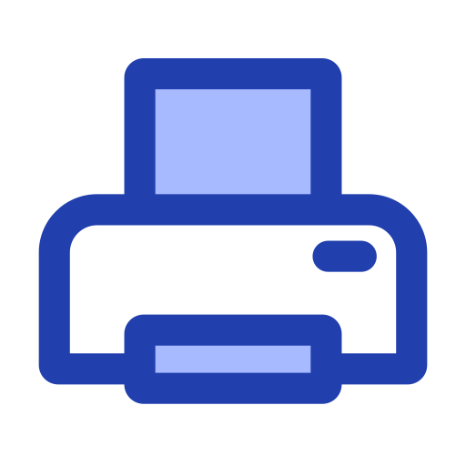 imprimante Generic Blue Icône