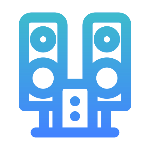 sistema sonoro Generic Gradient icona