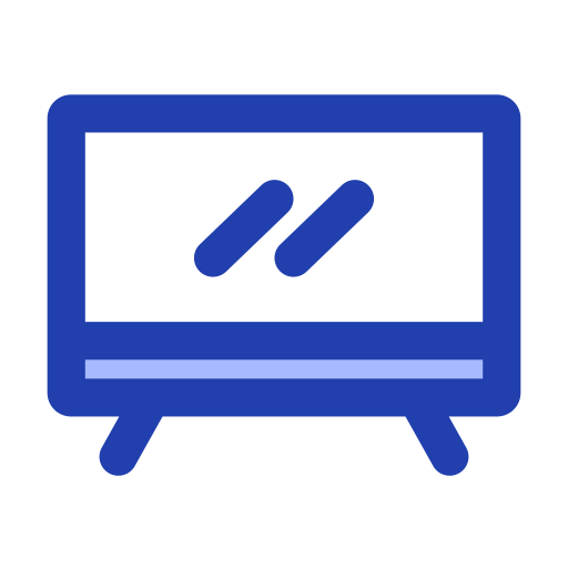 smart tv Generic Blue ikona