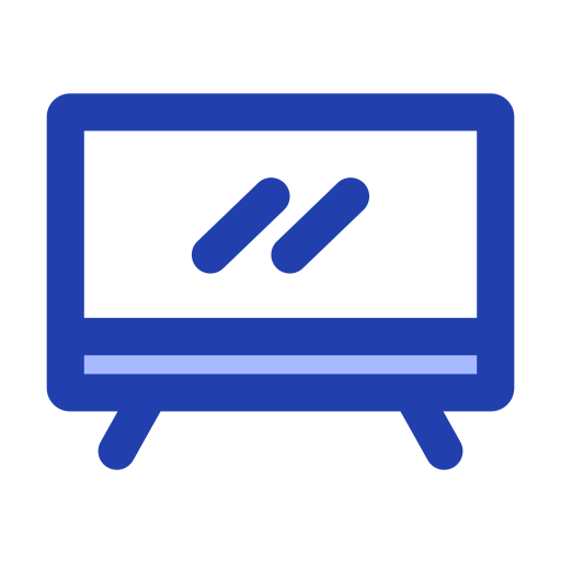 スマートテレビ Generic Blue icon