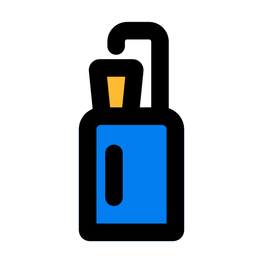 dispensador de agua Generic Outline Color icono