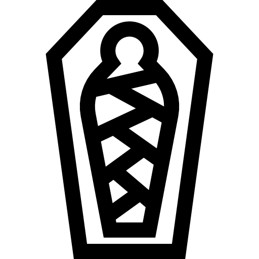 ミイラ Basic Straight Lineal icon