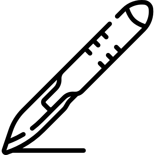 Scalpel Kawaii Lineal icon
