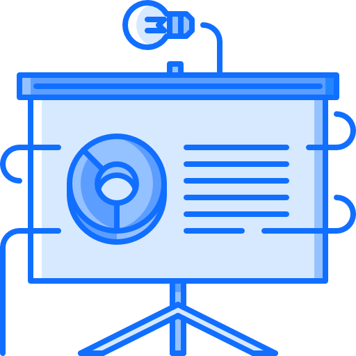 presentación Coloring Blue icono
