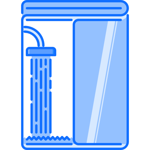 シャワー Coloring Blue icon