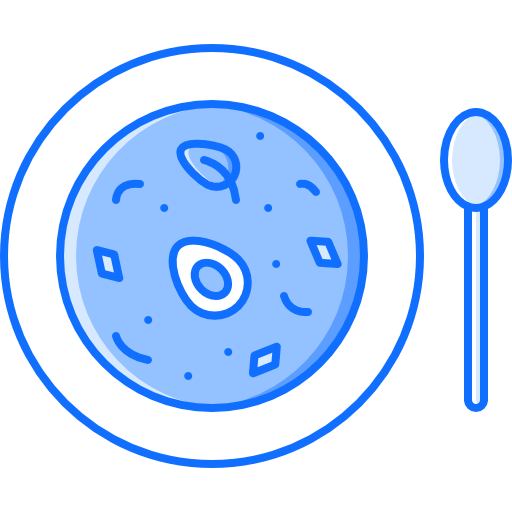 Soup Coloring Blue icon