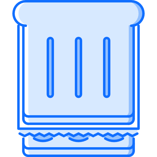 Sandwich Coloring Blue icon