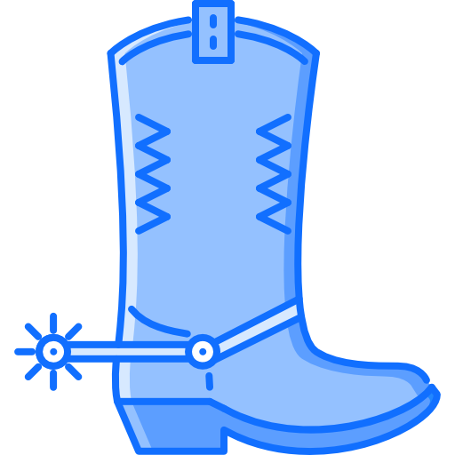 vaquero Coloring Blue icono