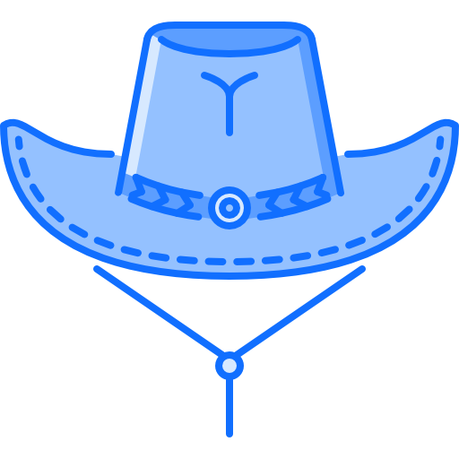 帽子 Coloring Blue icon