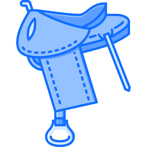 sillín Coloring Blue icono
