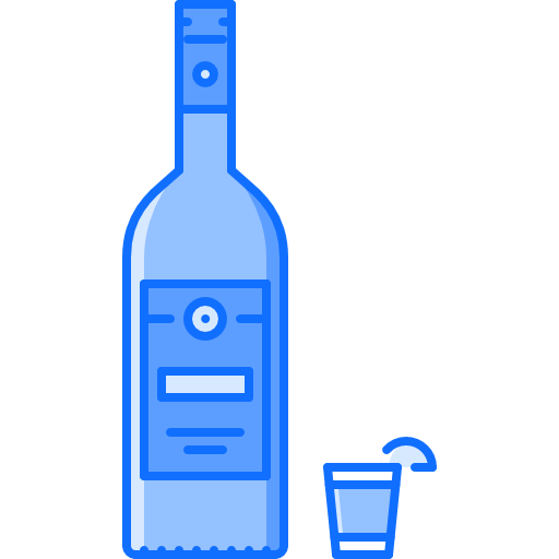 テキーラ Coloring Blue icon