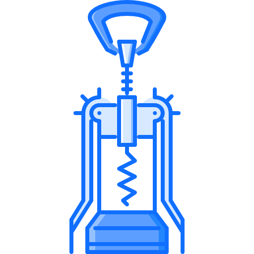 Corkscrew Coloring Blue icon
