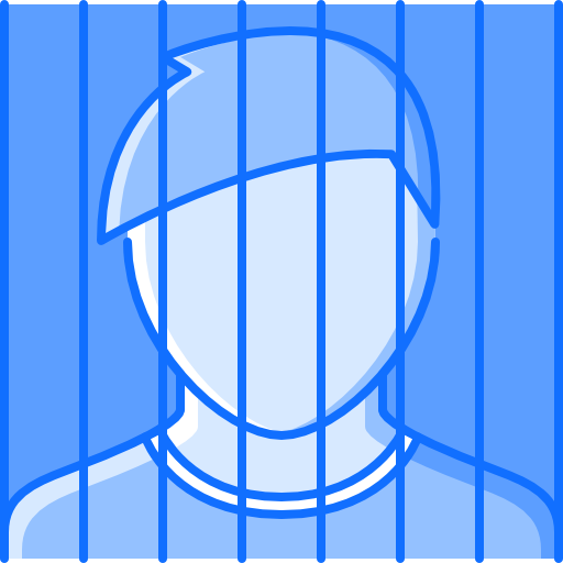 więzień Coloring Blue ikona