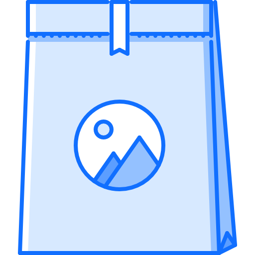 paquet Coloring Blue Icône