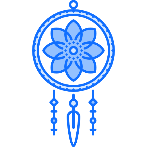 드림 캐쳐 Coloring Blue icon