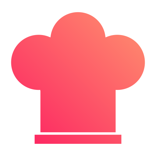 sombrero de cocinero Generic Flat Gradient icono