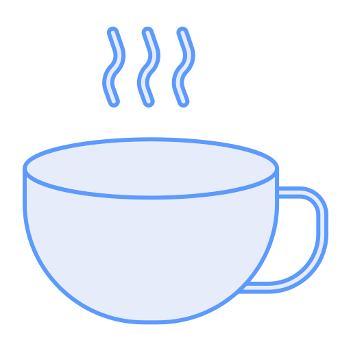 Горячая чашка Generic Blue иконка