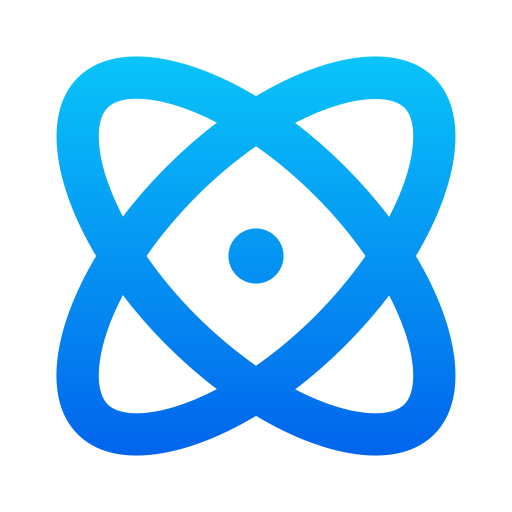 Atom Generic Flat Gradient icon