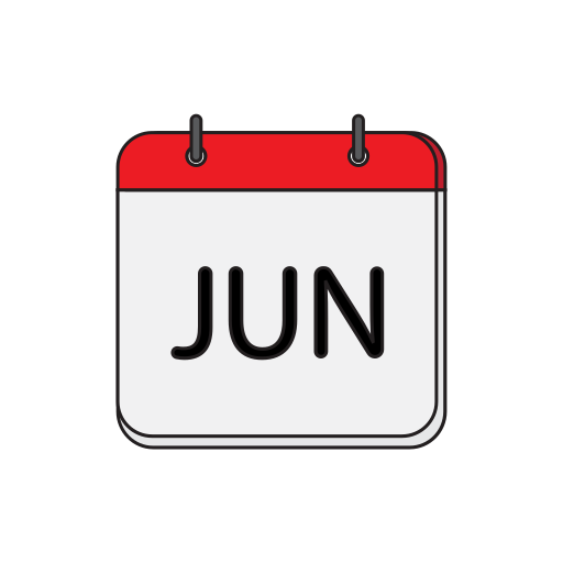 June Generic Outline Color icon