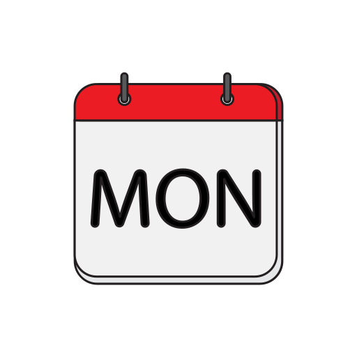 Monday Generic Outline Color icon