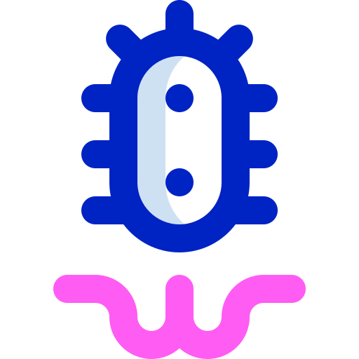 Bacteria Super Basic Orbit Color icon