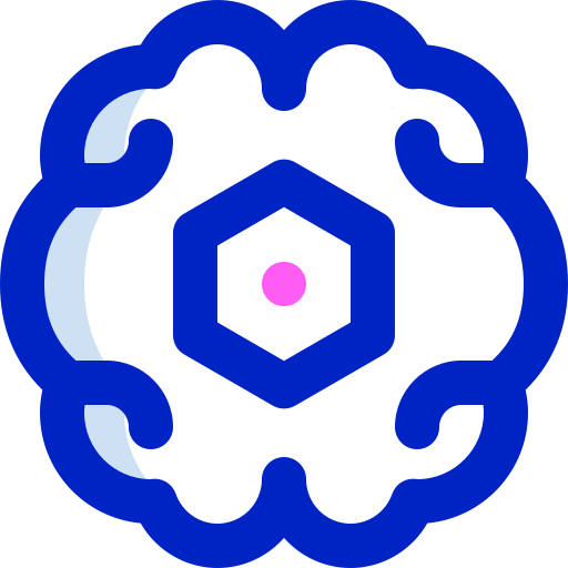 Brain Super Basic Orbit Color icon