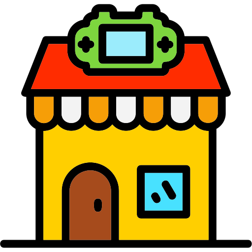 Game store Generic Outline Color icon