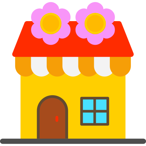 Flower shop Generic Flat icon