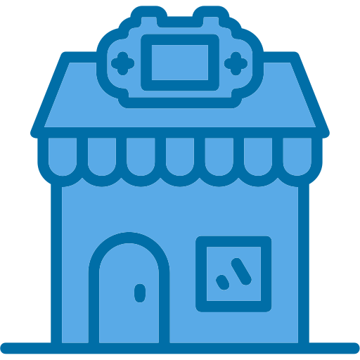 tienda de juegos Generic Blue icono