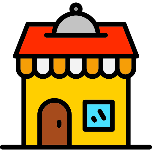 Restaurant Generic Outline Color icon