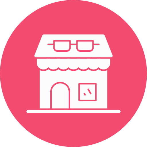 Optical shop Generic Mixed icon