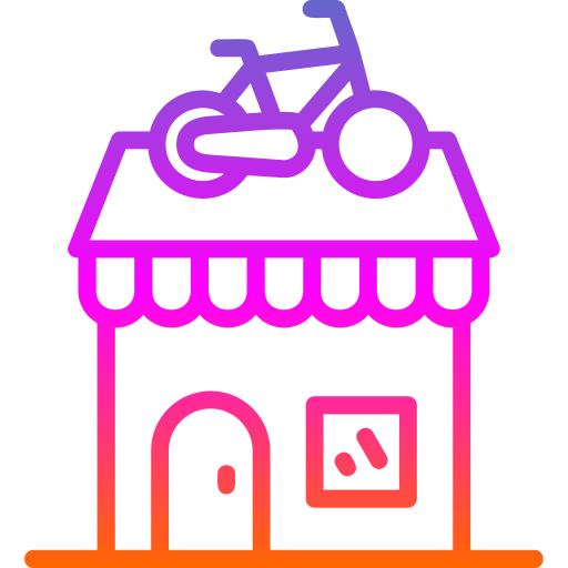 Магазин велосипедов Generic Gradient иконка