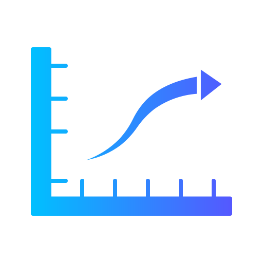 gráfico analítico Generic Flat Gradient icono