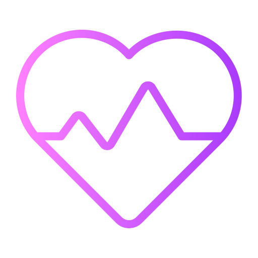 Частота сердцебиения Generic Gradient иконка