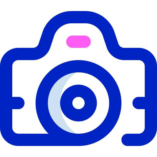 câmera Super Basic Orbit Color Ícone