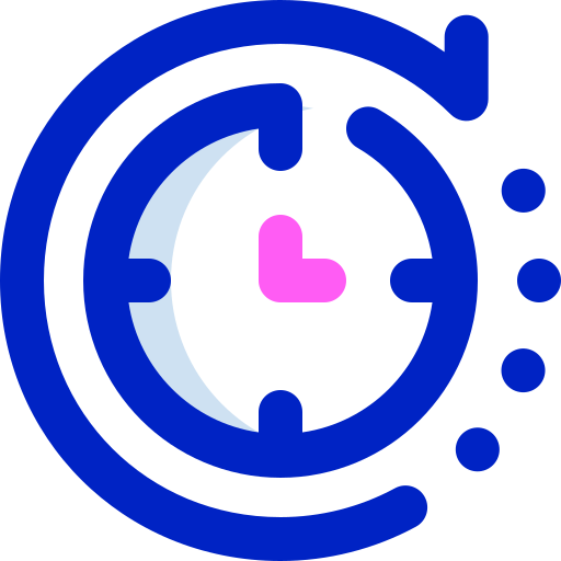 24 hours Super Basic Orbit Color icon