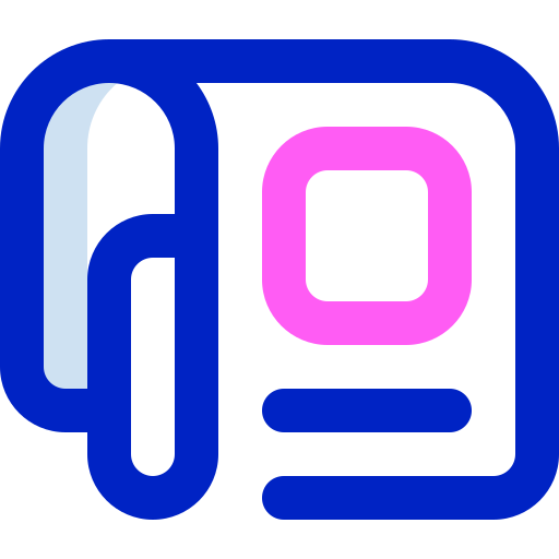 신문 Super Basic Orbit Color icon