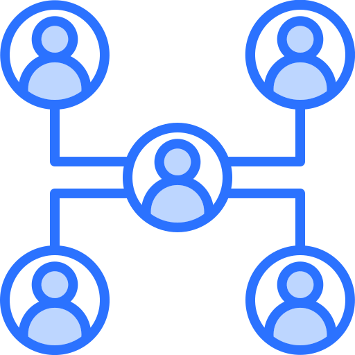 組織 Generic Blue icon