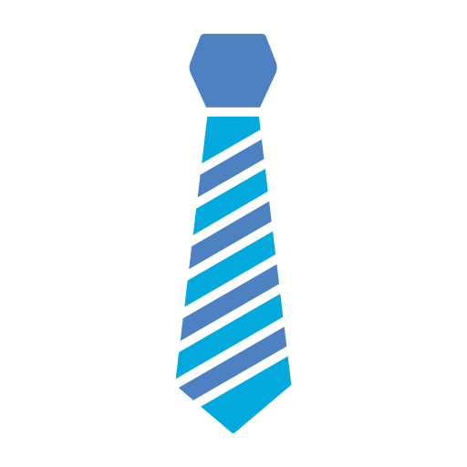 Tie Generic Blue icon