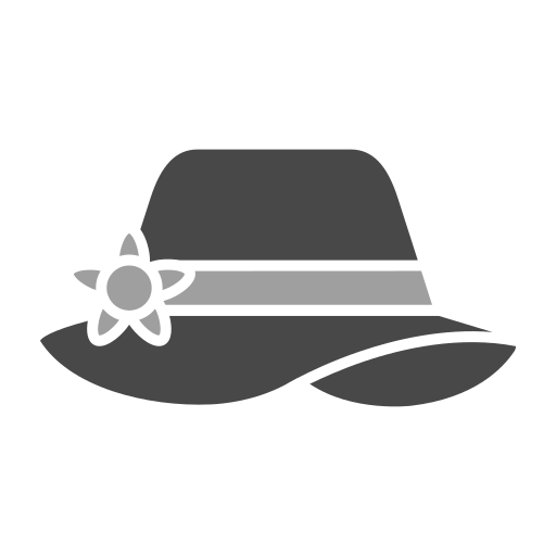 шляпа памела Generic Grey иконка