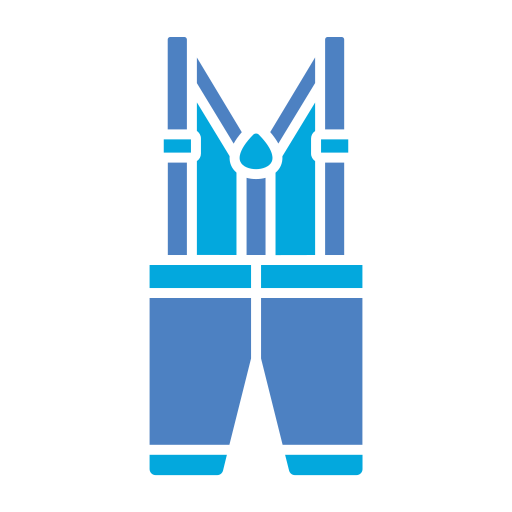 Suspenders Generic Blue icon