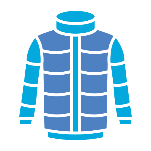 Winter jacket Generic Blue icon