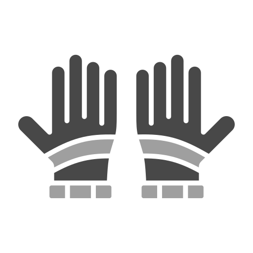 handschoenen Generic Grey icoon