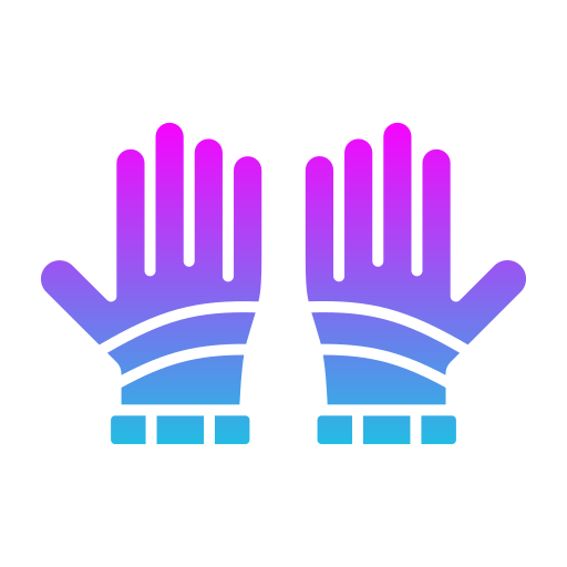 handschoenen Generic Flat Gradient icoon