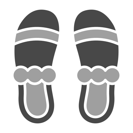 Slippers Generic Grey icon