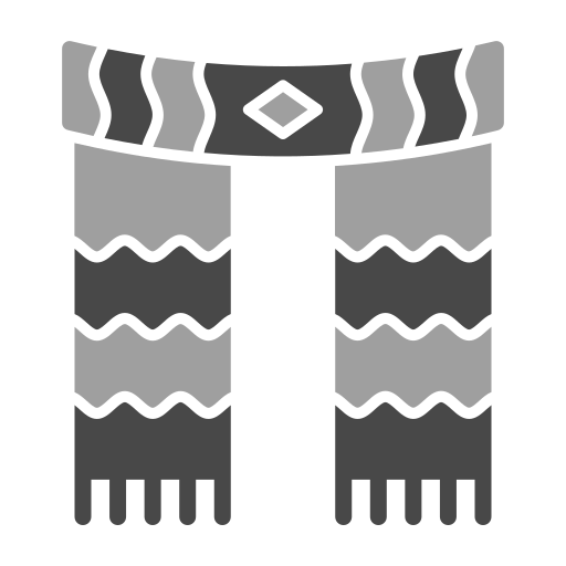 sciarpa Generic Grey icona